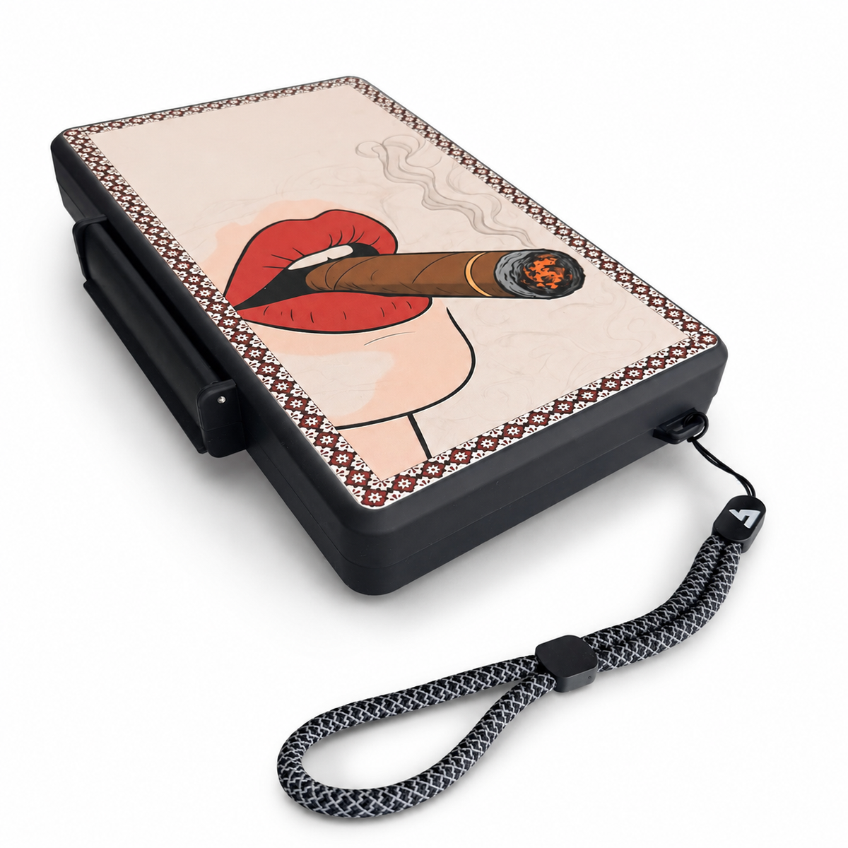 Red Lip Travel Humidor