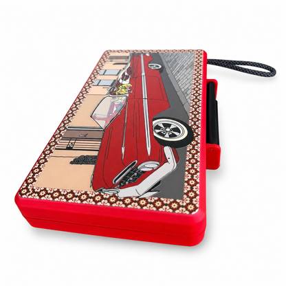 Red Car Travel Humidor